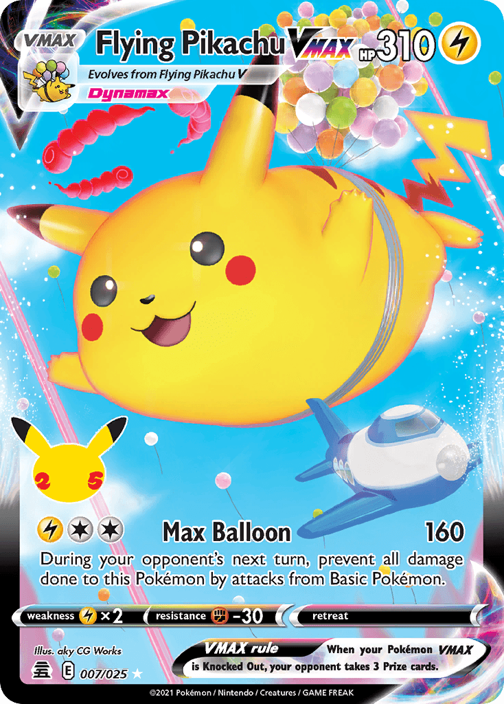 Fliegendes Pikachu-VMAX (Flying Pikachu VMAX)