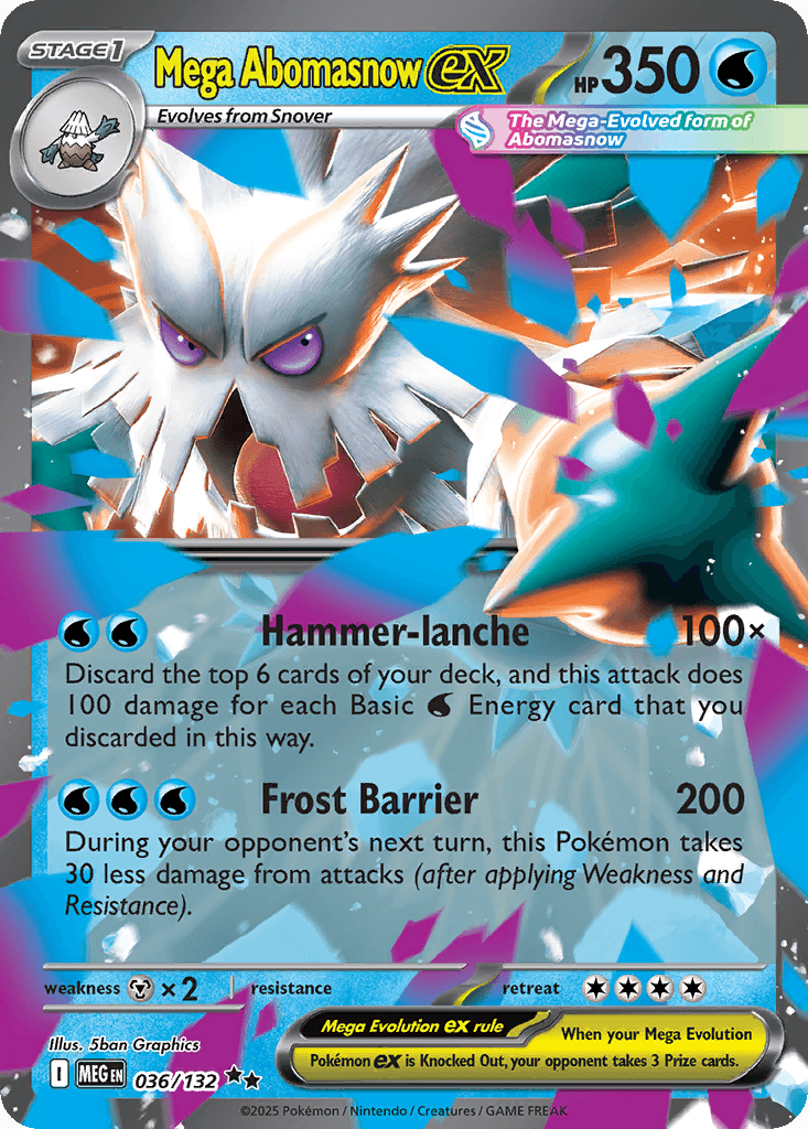 Mega-Rexblisar-ex (Mega Abomasnow ex)