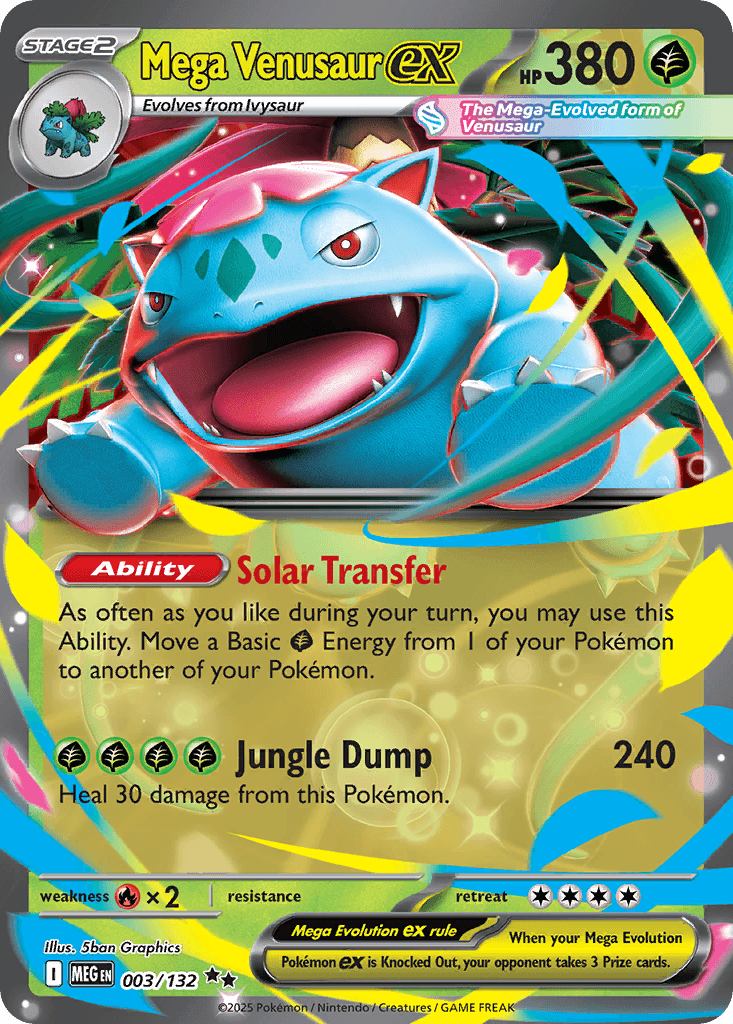 Mega-Bisaflor-ex (Mega Venusaur ex)