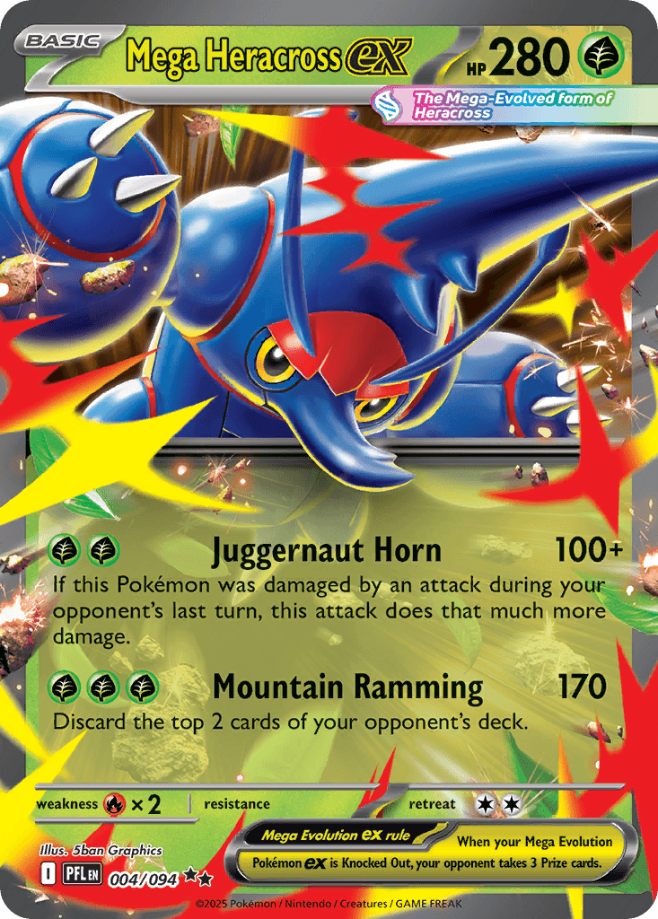 Mega-Skaraborn-ex (Mega Heracross ex)
