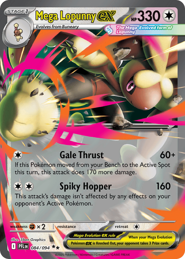 Mega-Schlapor-ex (Mega Lopunny ex)