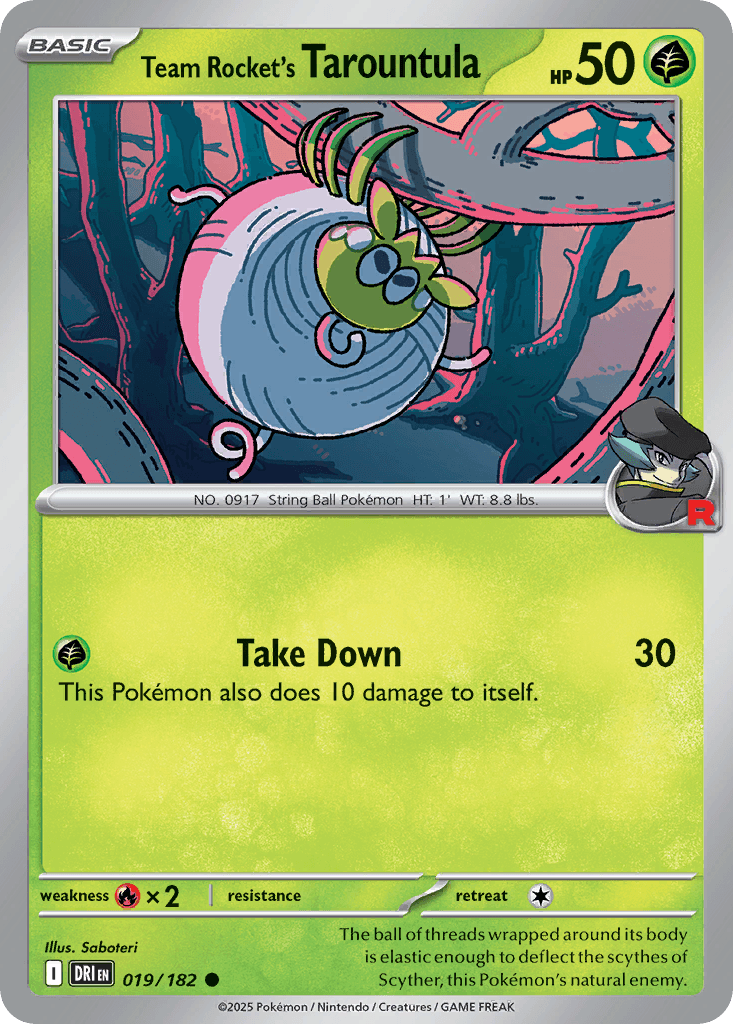 Team Rockets Tarundel (Team Rocket's Tarountula)