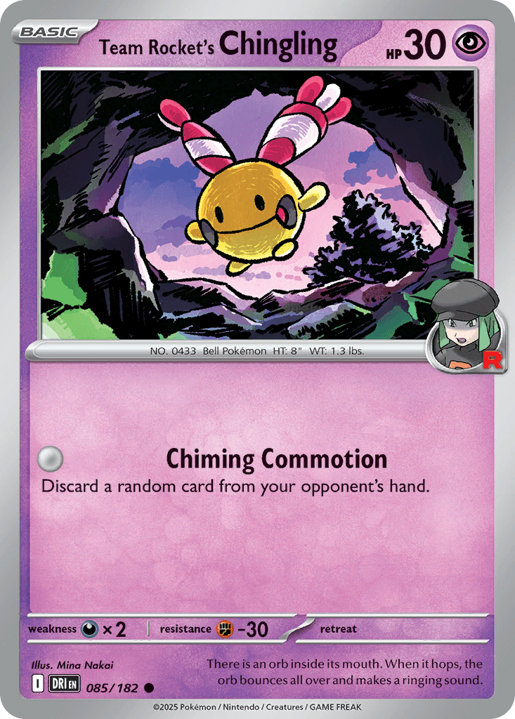 Team Rockets Klingplim (Team Rocket's Chingling)