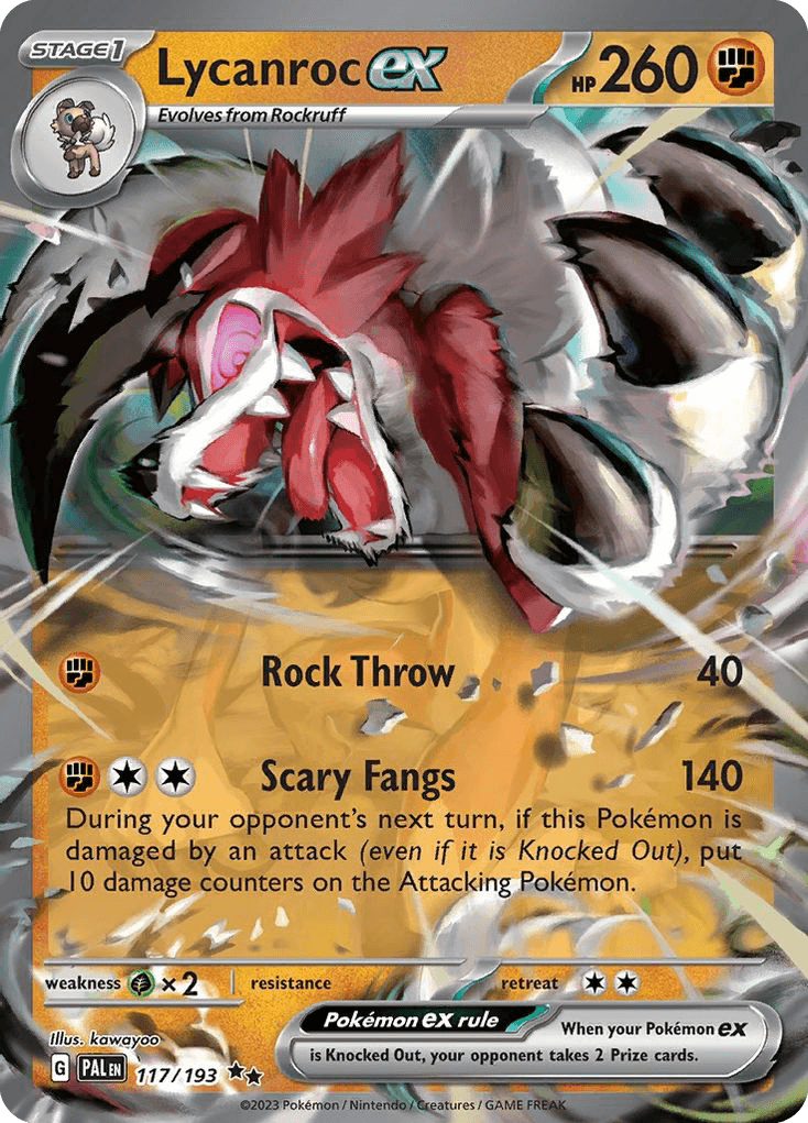 Wolwerock-ex (Lycanroc ex)