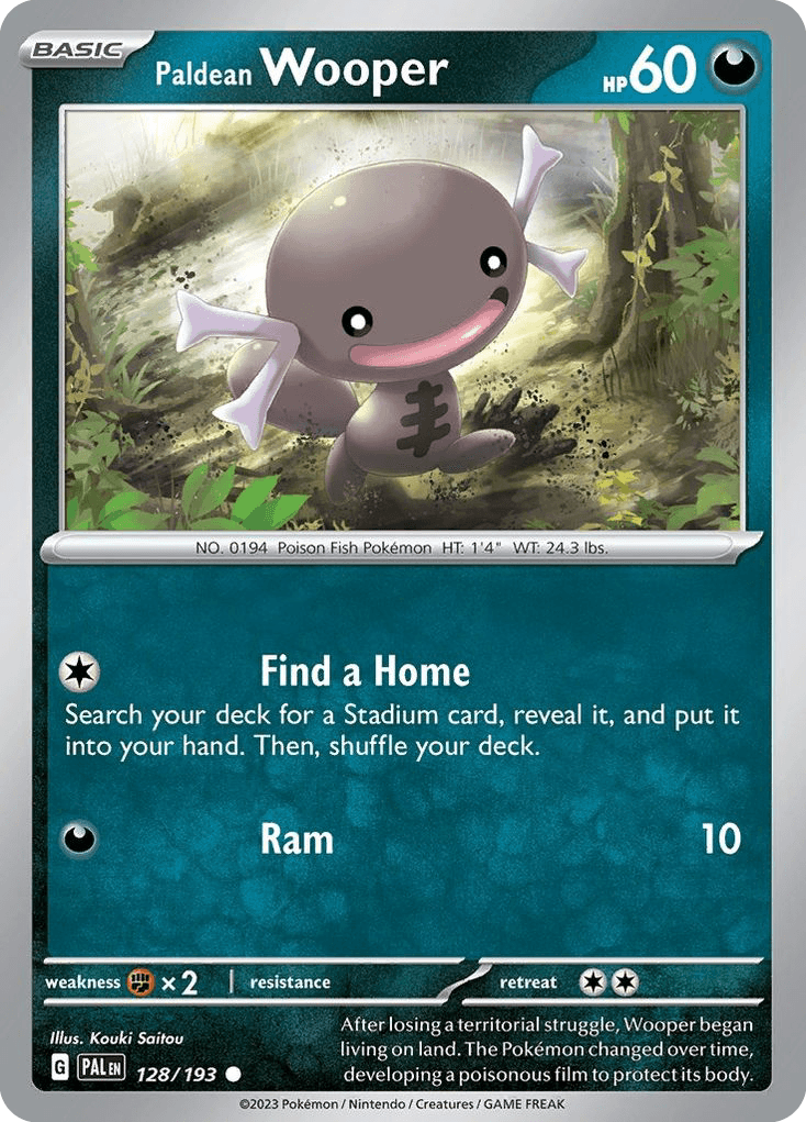Paldea-Felino (Paldean Wooper)