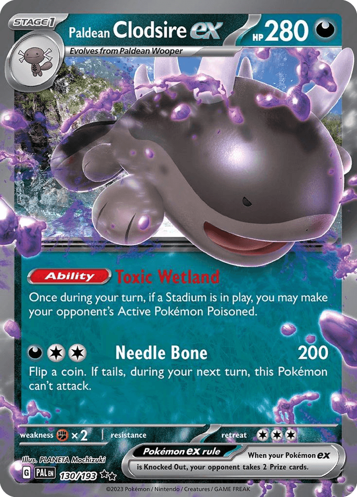 Paldea-Suelord-ex (Paldean Clodsire ex)