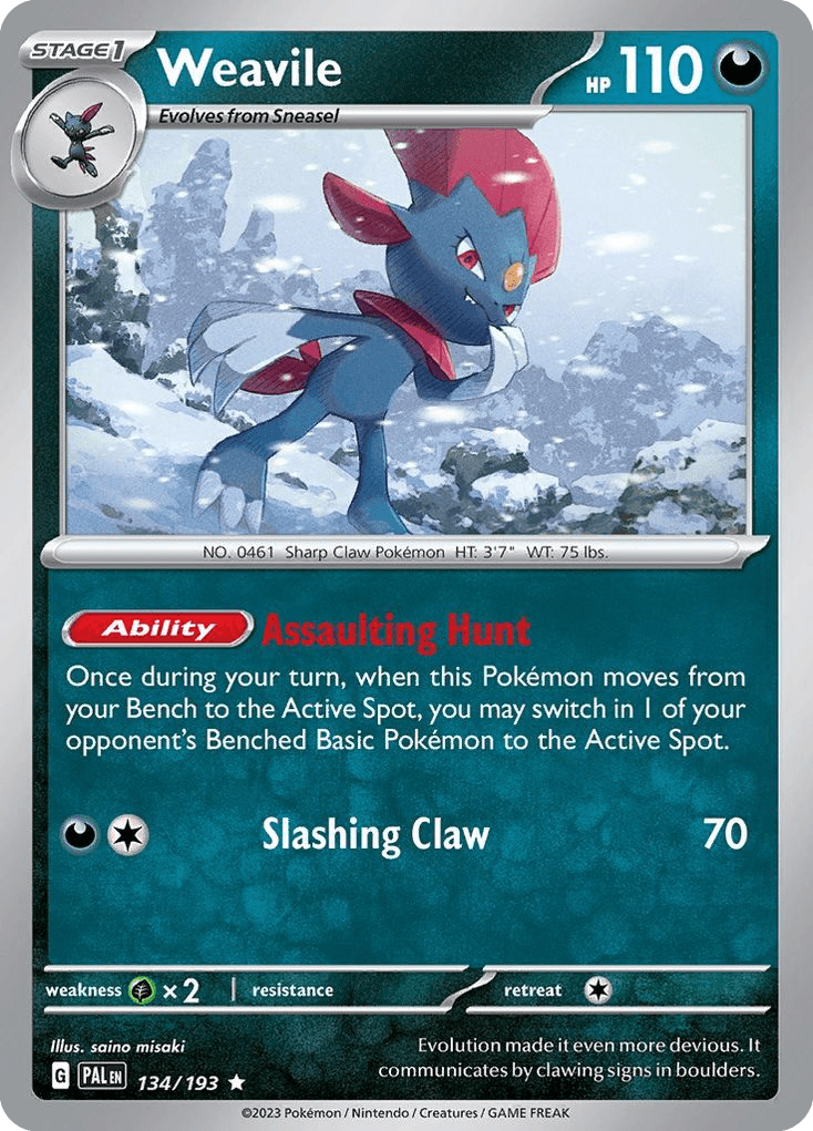 Snibunna (Weavile)