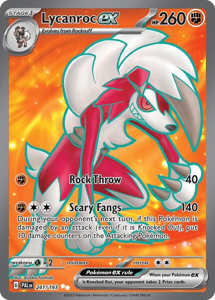 Wolwerock-ex (Lycanroc ex)
