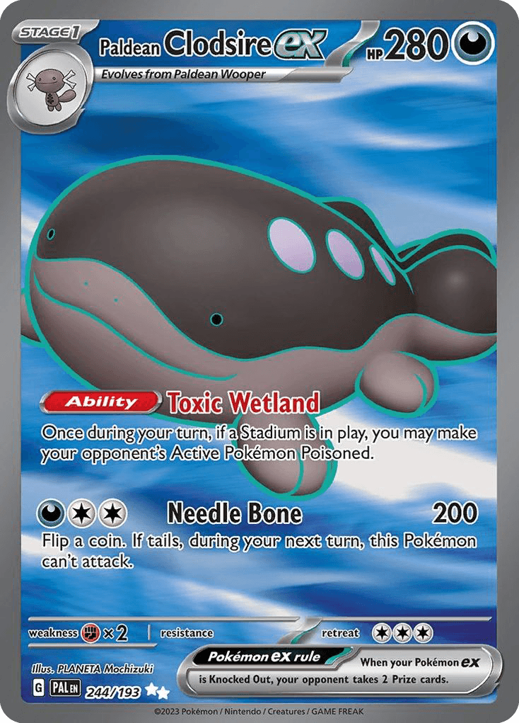 Paldea-Suelord-ex (Paldean Clodsire ex)