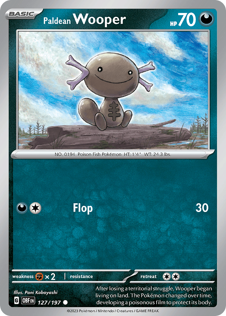 Paldea-Felino (Paldean Wooper)