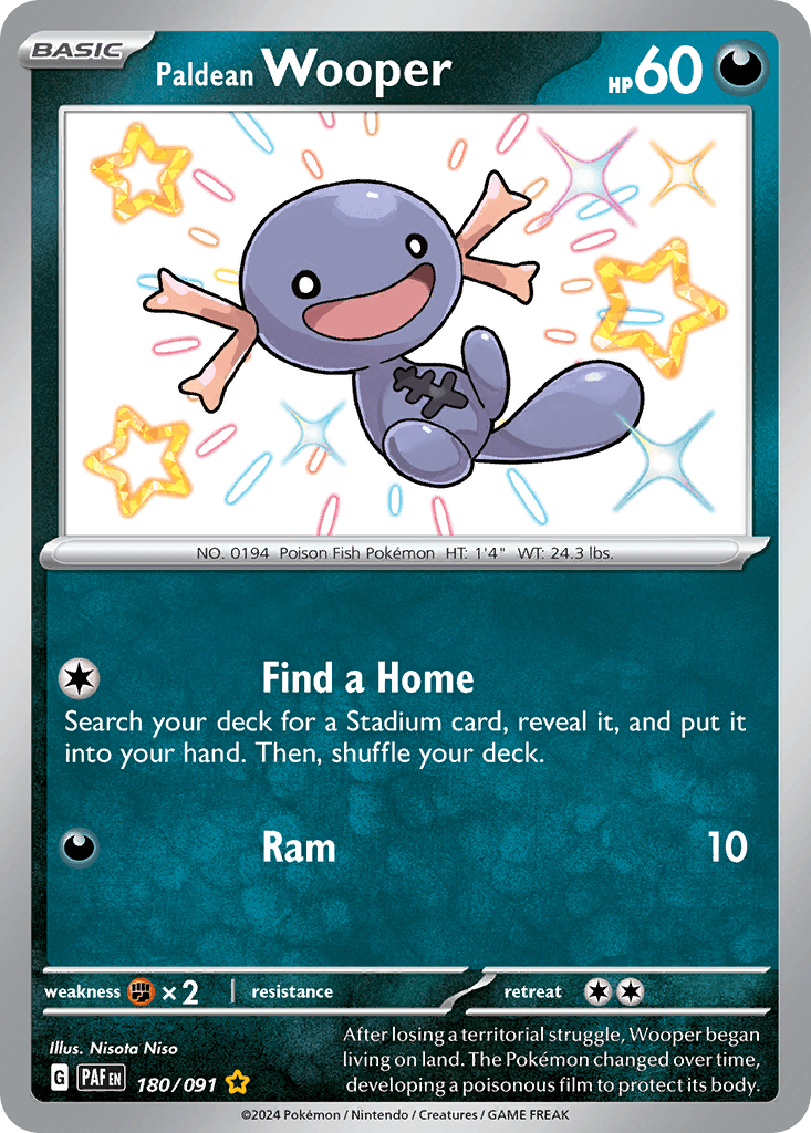 Paldea-Felino (Paldean Wooper)