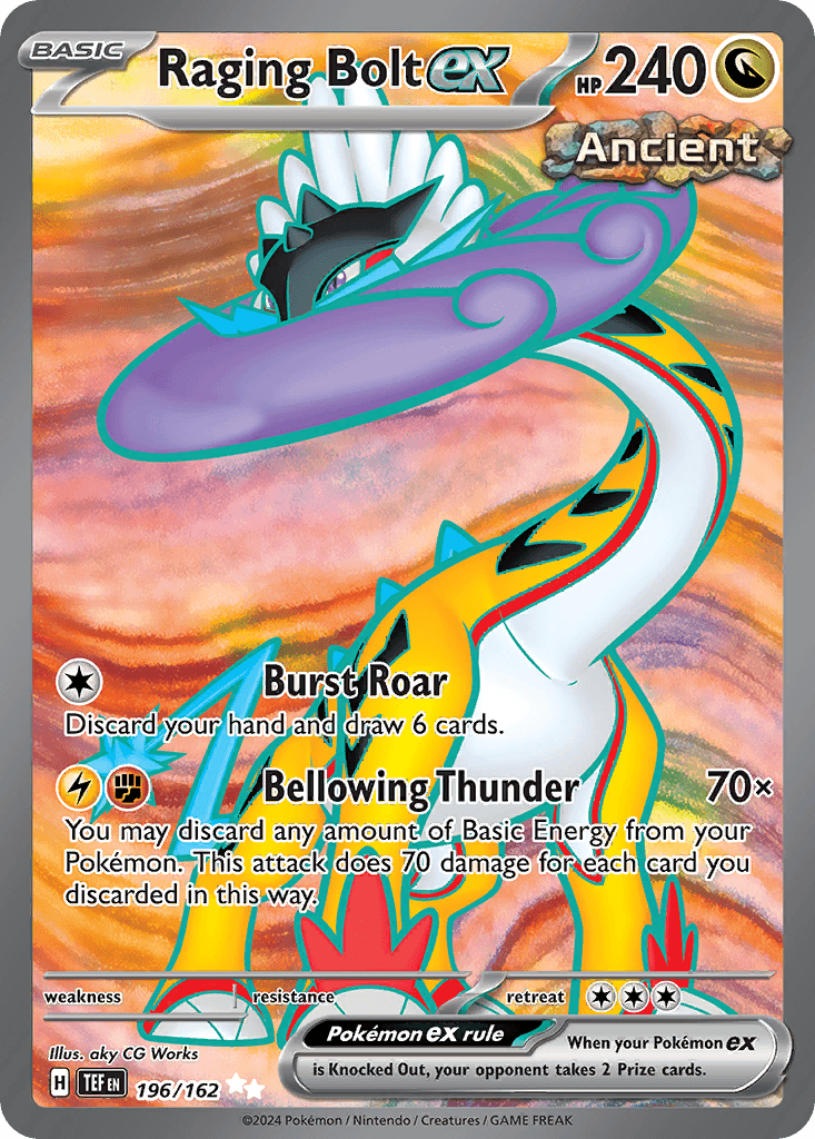 Furienblitz-ex (Raging Bolt ex)