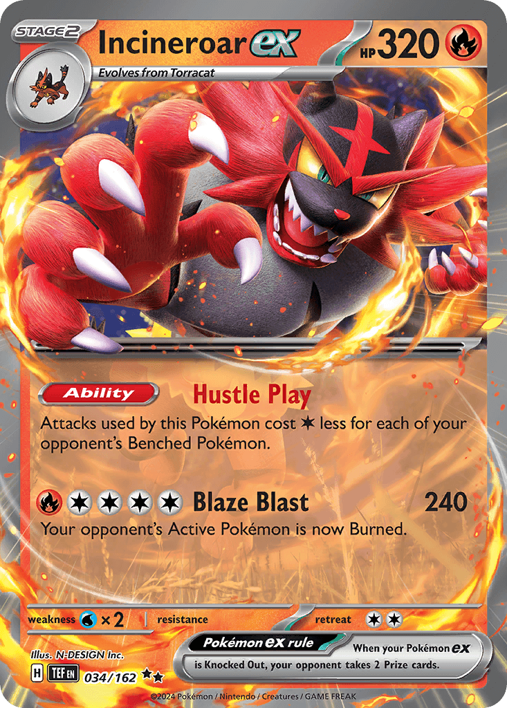 Fuegro-ex (Incineroar ex)