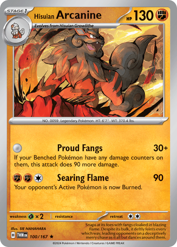 Hisui-Arkani (Hisuian Arcanine)