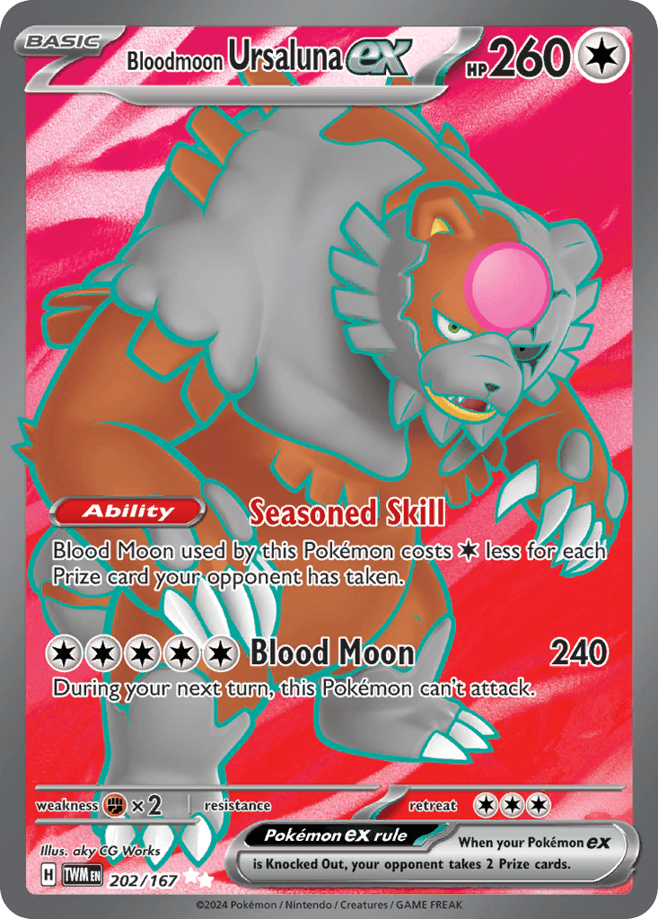 Blutmond-Ursaluna-ex (Bloodmoon Ursaluna ex)