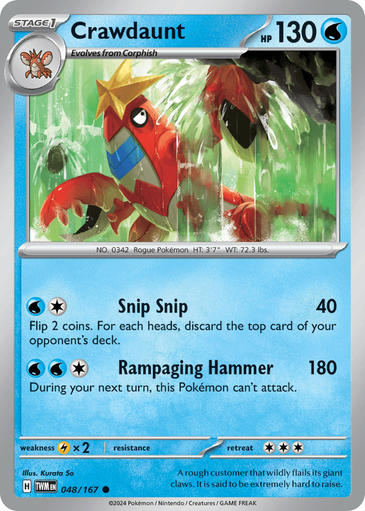 Krebutack (Crawdaunt)