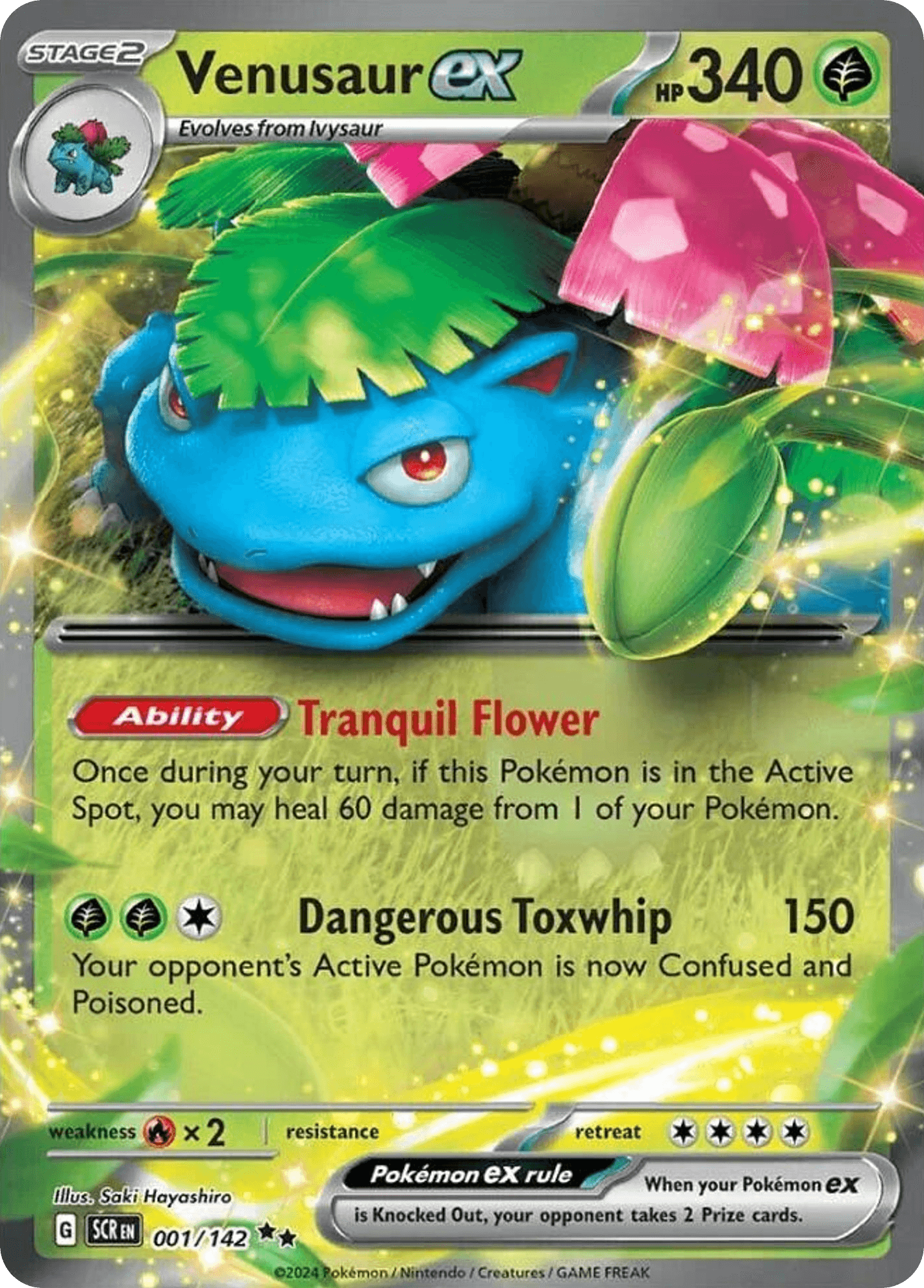 Bisaflor-ex (Venusaur ex)