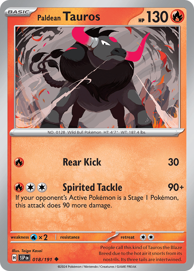 Paldea-Tauros (Paldean Tauros)