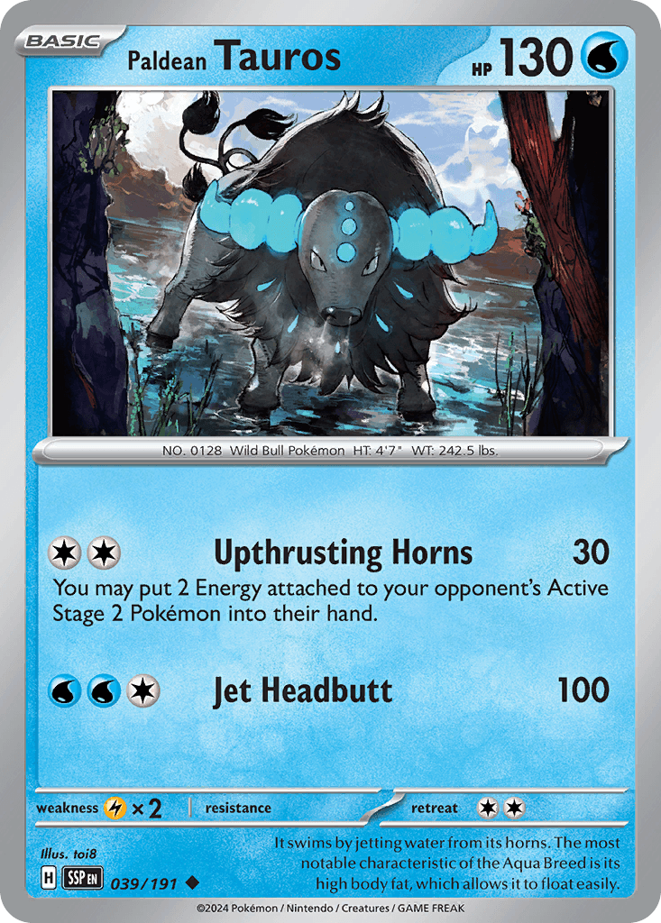 Paldea-Tauros (Paldean Tauros)