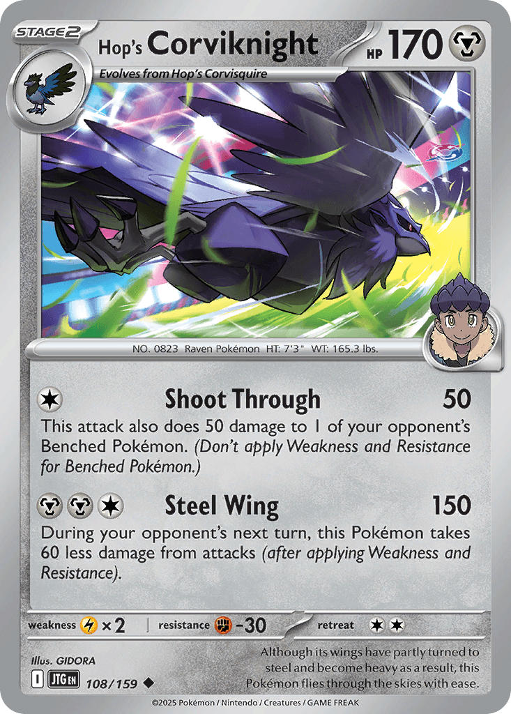 Hops Krarmor (Hop's Corviknight)
