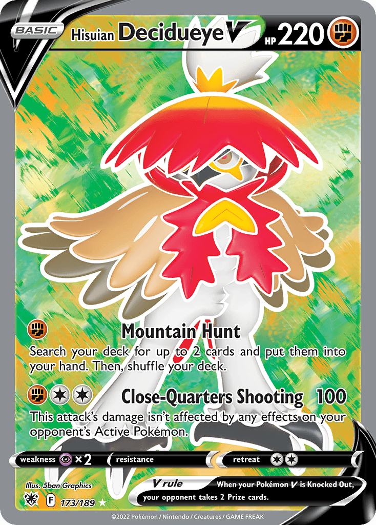 Hisui-Silvarro-V (Hisuian Decidueye V)