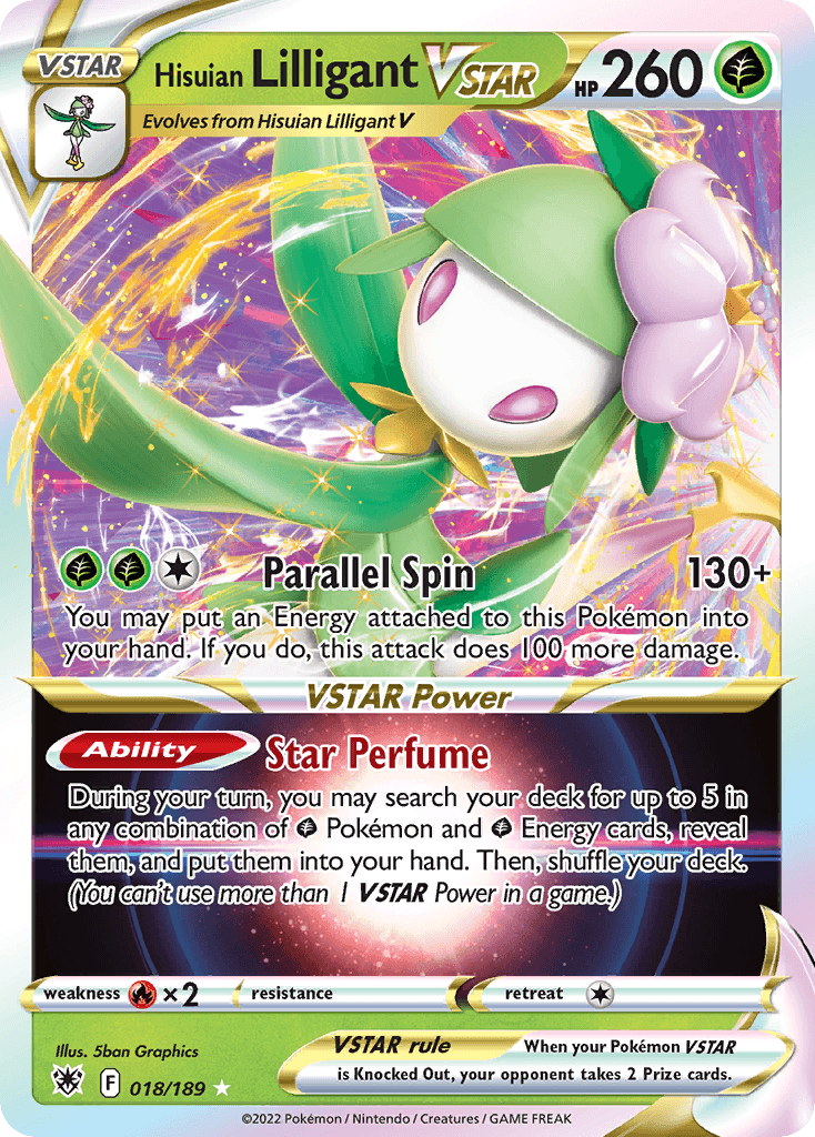 Hisui-Dressella-VSTAR (Hisuian Lilligant VSTAR)