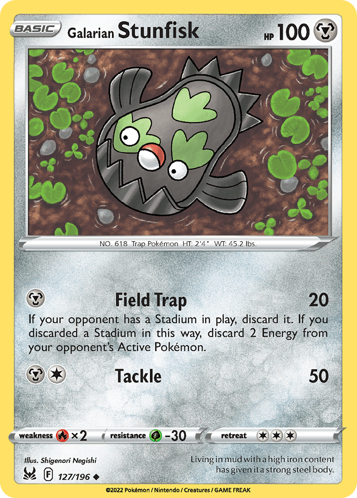 Galar-Flunschlik (Galarian Stunfisk)