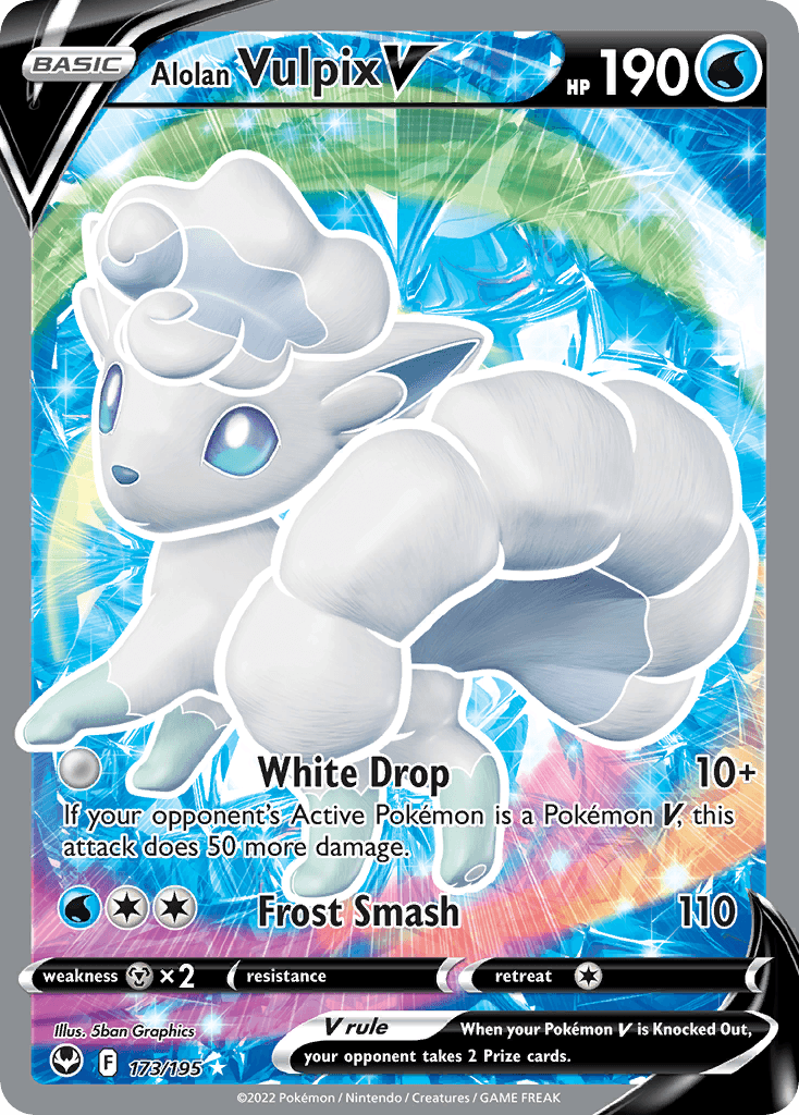 Alola-Vulpix-V (Alolan Vulpix V)