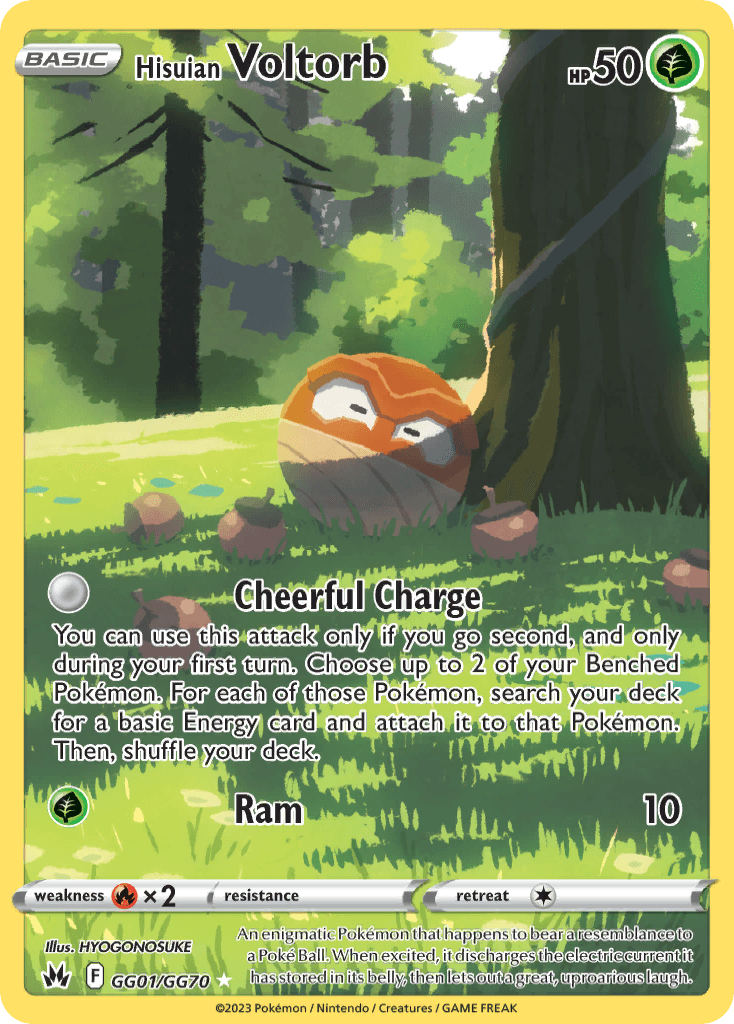 Hisui Voltobal (Hisuian Voltorb)