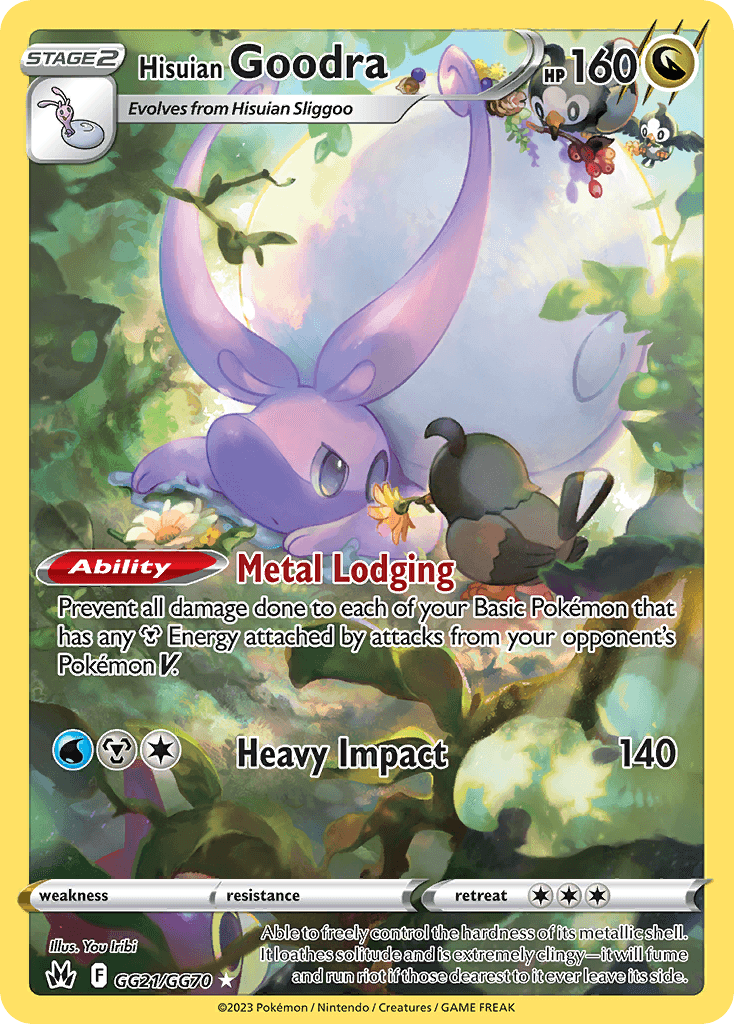 Hisui Viscogon (Hisuian Goodra)