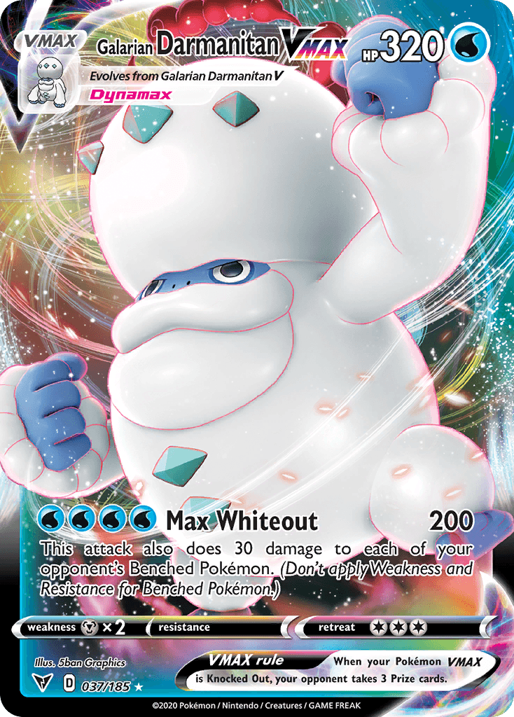 Galar-Flampivian-VMAX (Galarian Darmanitan VMAX)