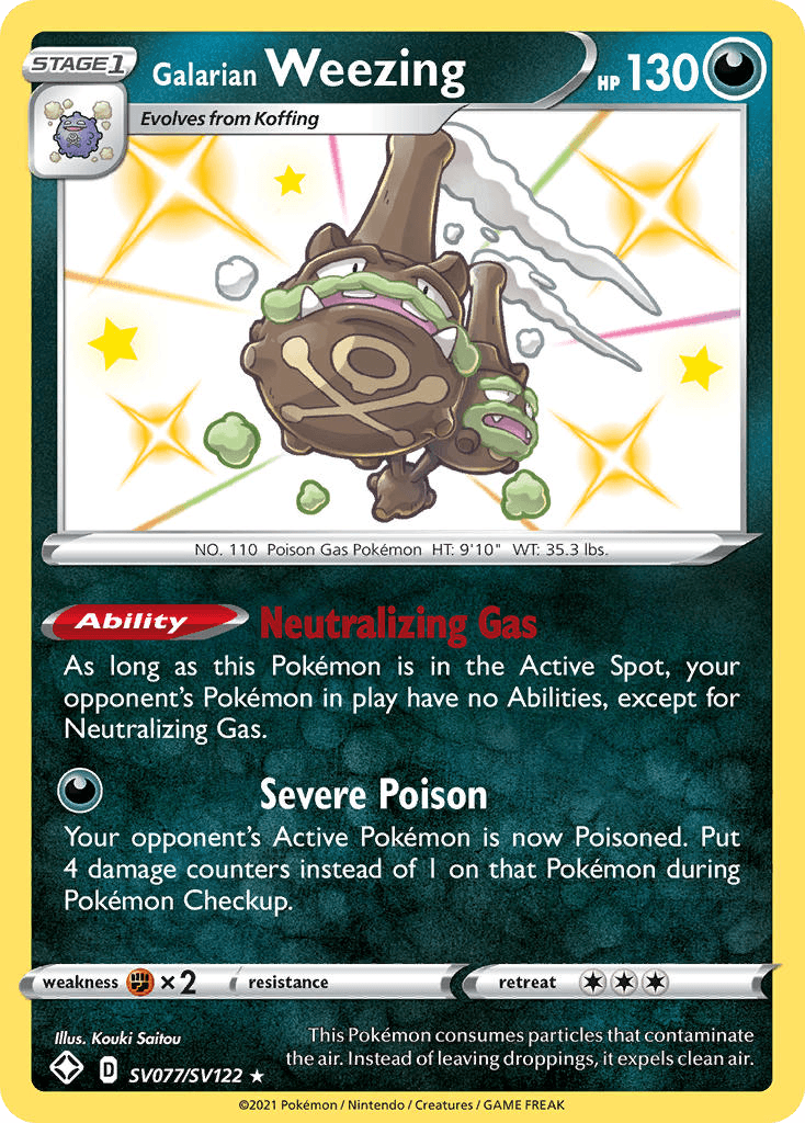 Galar-Smogmog (Galarian Weezing)