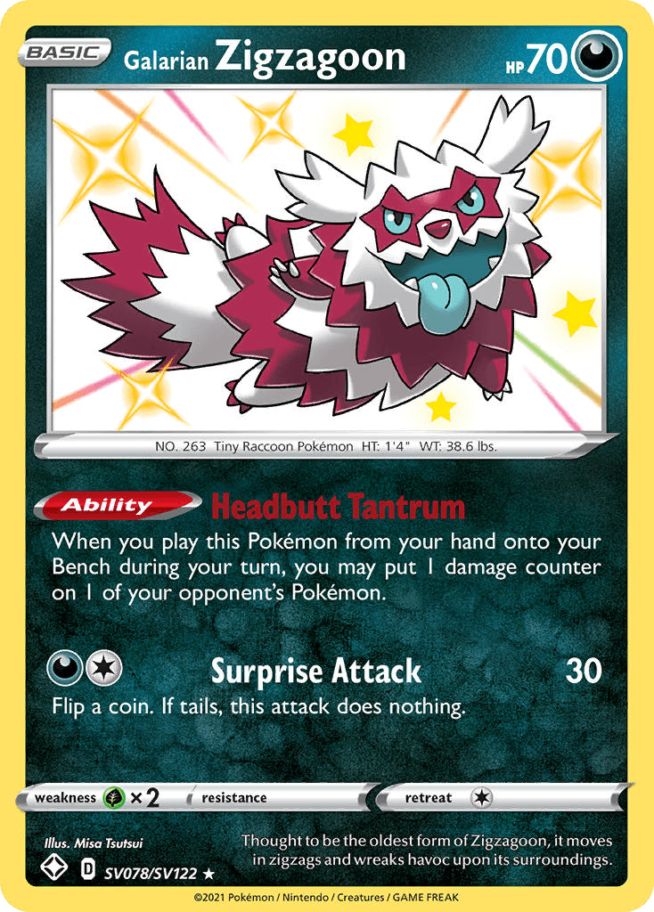 Galar-Zigzachs (Galarian Zigzagoon)