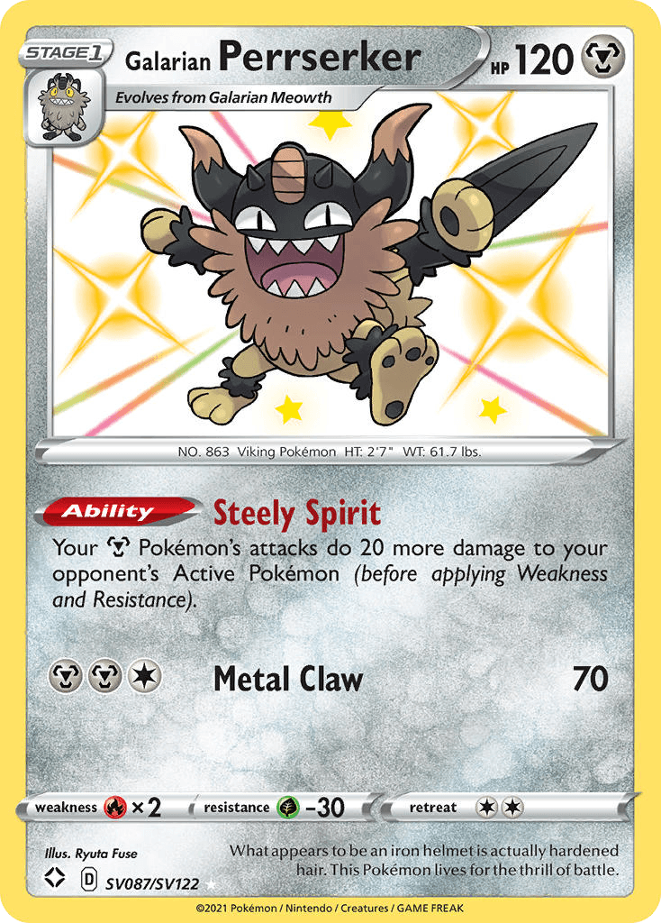 Galar-Mauzinger (Galarian Perrserker)