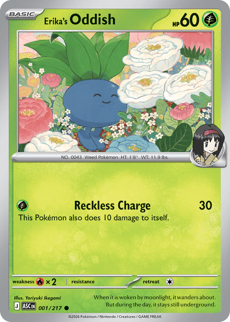 Erikas Myrapla (Erika's Oddish)