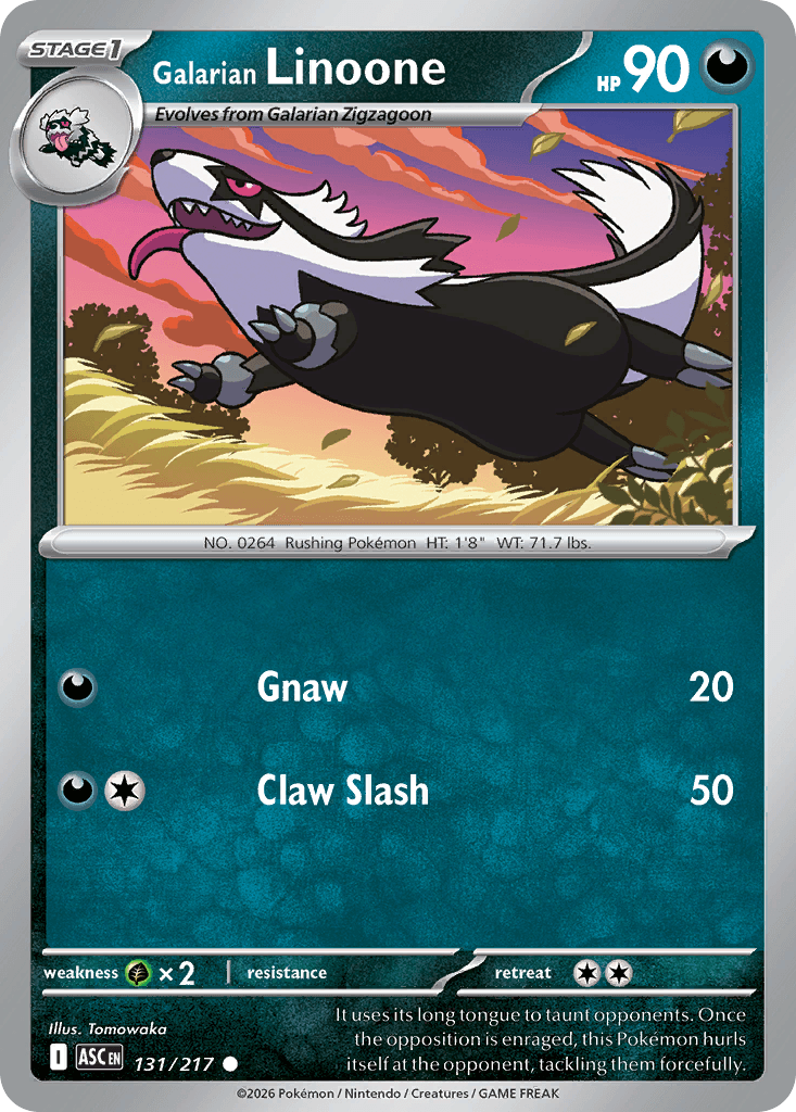 Galar-Geradaks (Galarian Linoone)