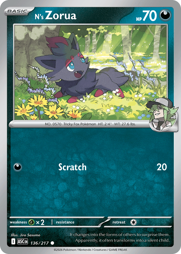 Ns Zorua (N's Zorua)