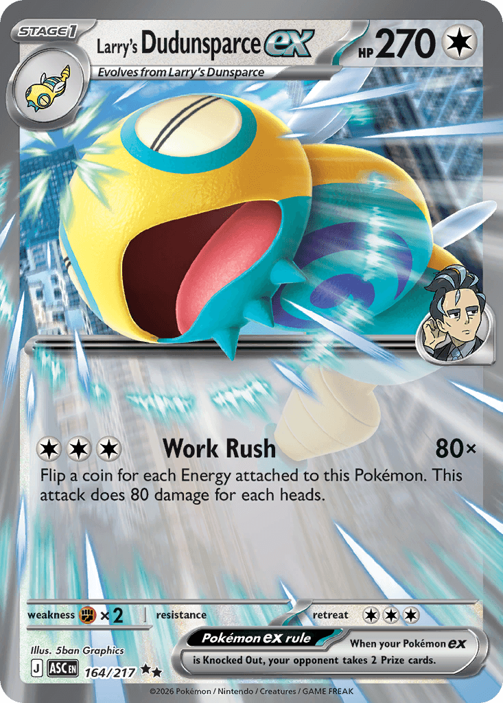Aokis Dummimisel-ex (Larry's Dudunsparce ex)