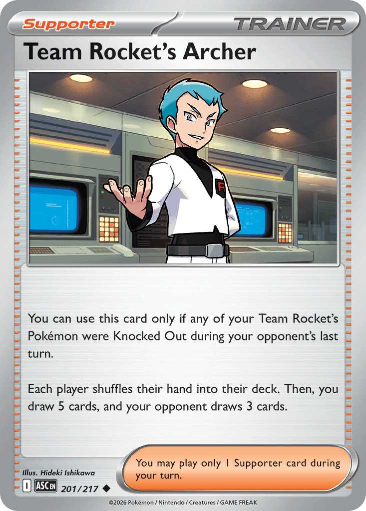 Team Rockets Atlas (Team Rocket's Archer)