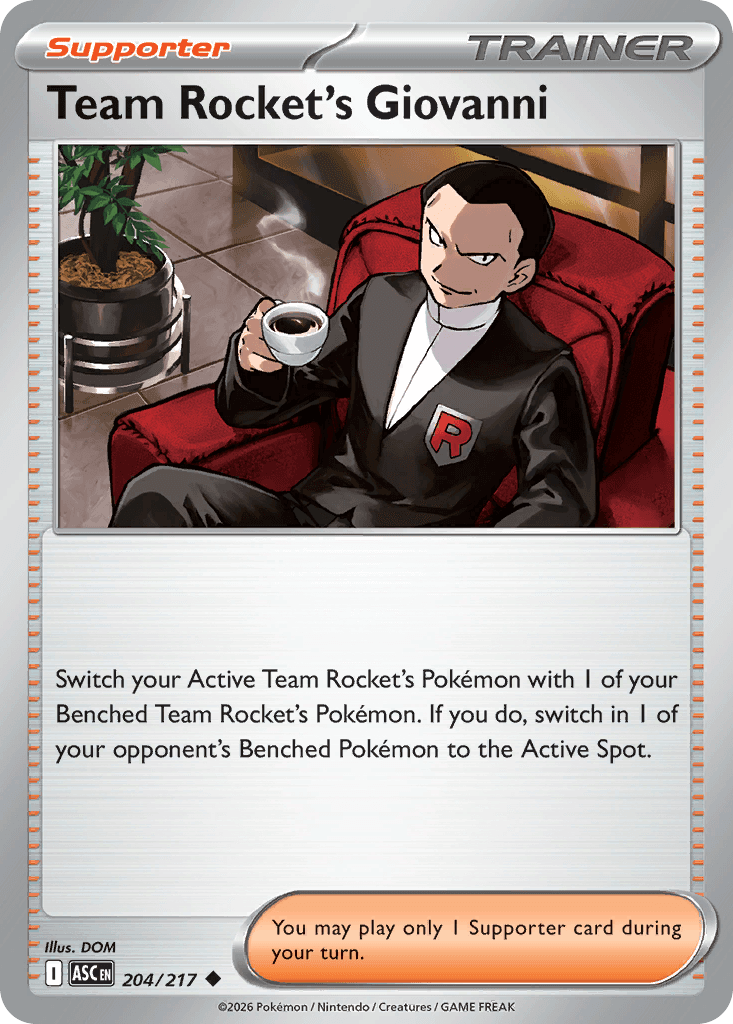 Team Rockets Giovanni (Team Rocket's Giovanni)