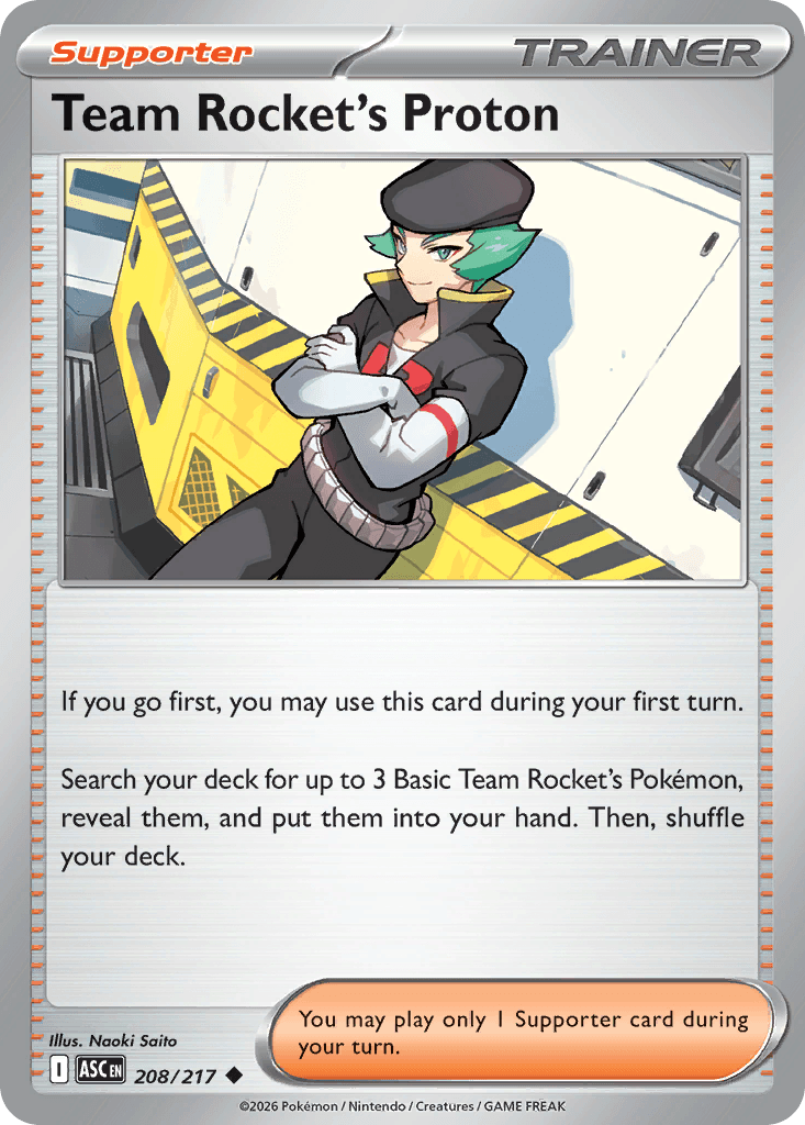 Team Rockets Lance (Team Rocket's Proton)