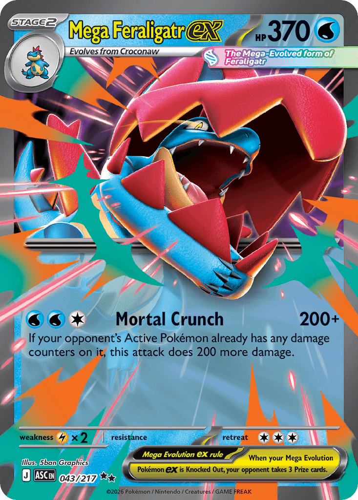 Mega-Impergator-ex (Mega Feraligatr ex)