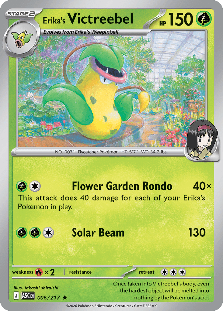 Erikas Sarzenia (Erika's Victreebel)