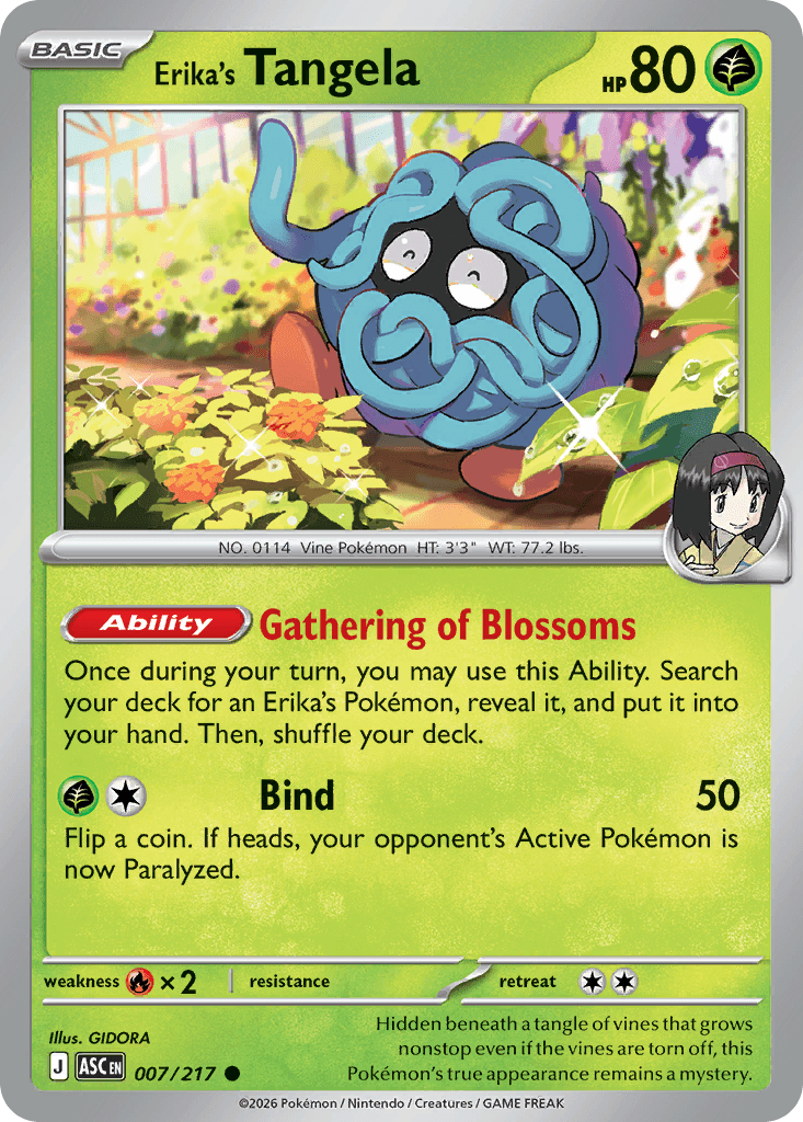 Erikas Tangela (Erika's Tangela)