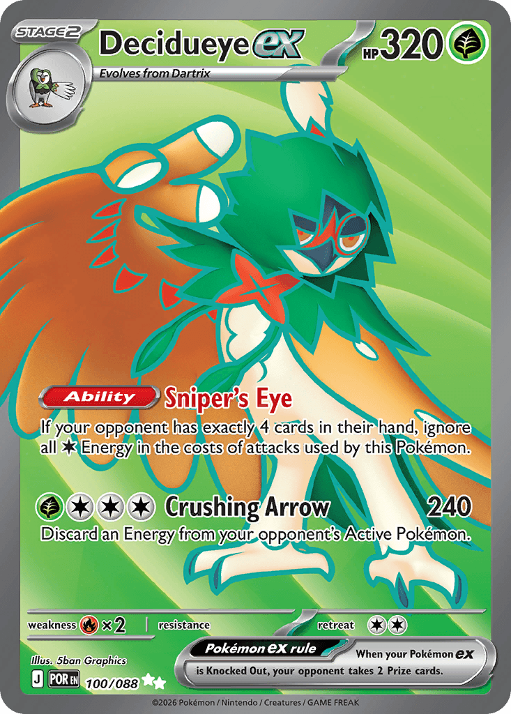 Silvarro-ex (Decidueye ex)