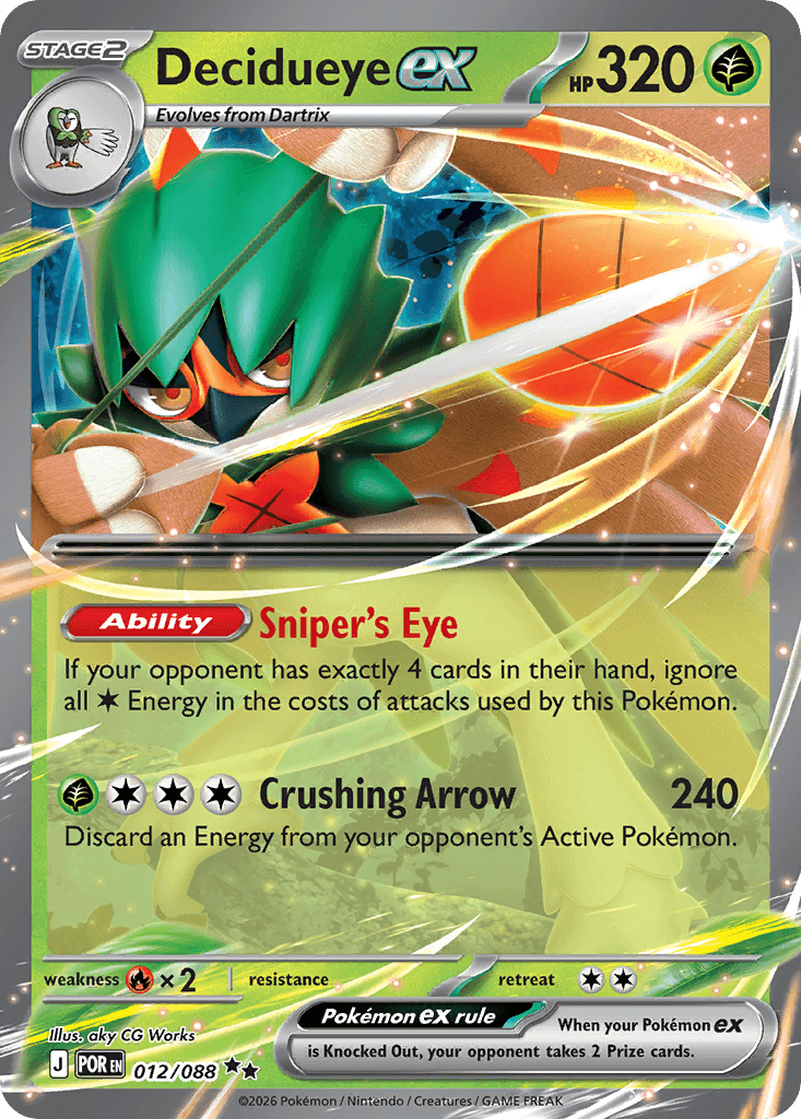 Silvarro-ex (Decidueye ex)