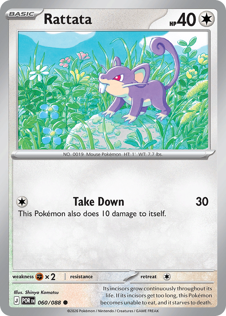 Rattfratz (Rattata)