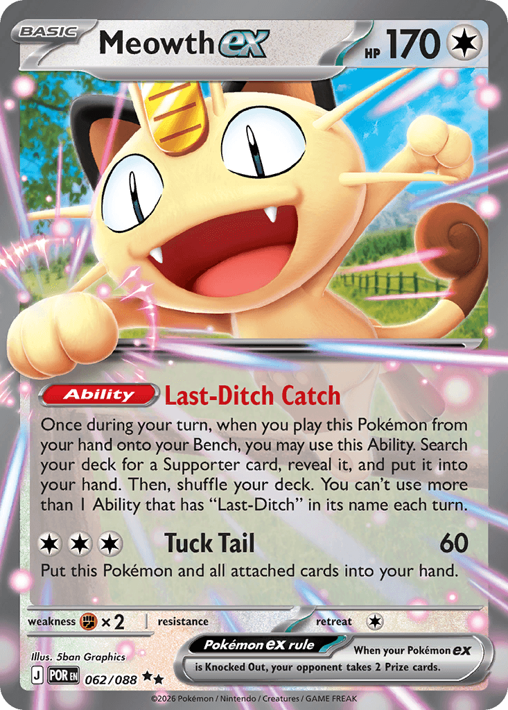 Mauzi-ex (Meowth ex)