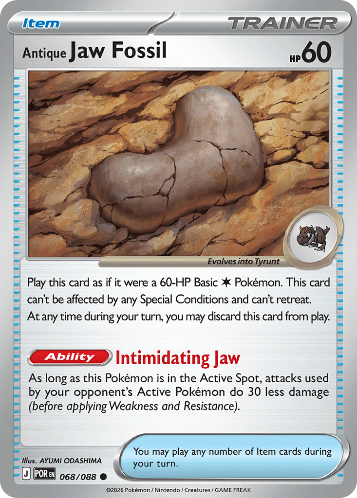 Antiker Kieferfossil (Antique Jaw Fossil)