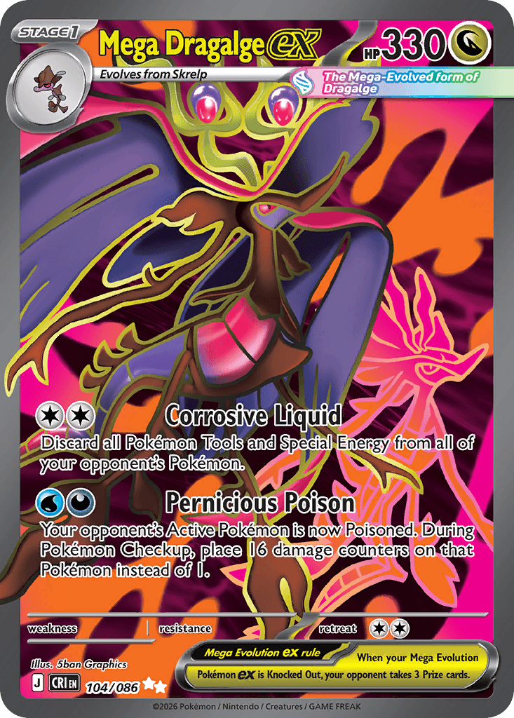 Mega-Tandrak-ex (Mega Dragalge ex)